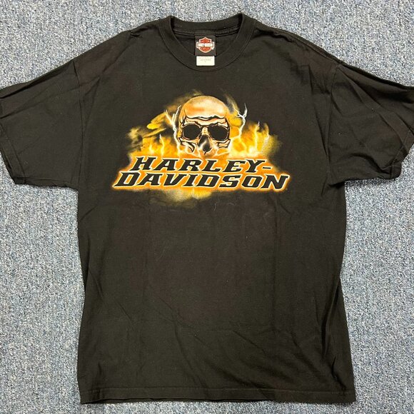 Biker Bob's Motown Detroit Harley Davidson T Shirt Sz L - Picture 2 of 9